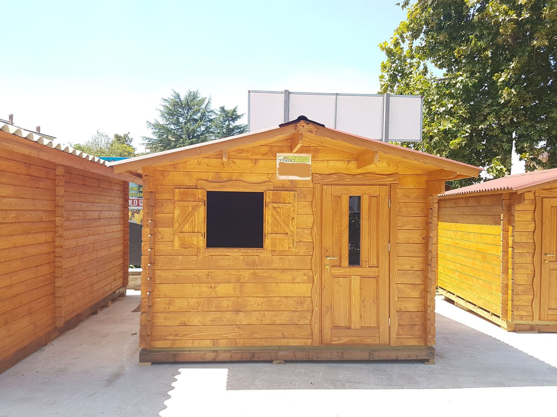 casetta in legno giardino