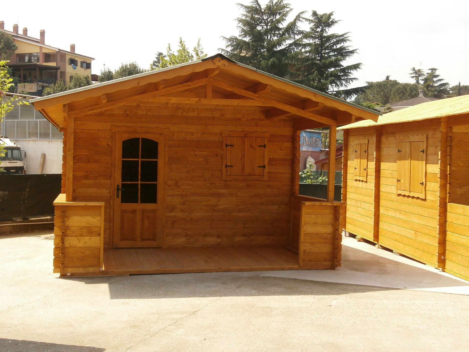 casetta in legno giardino