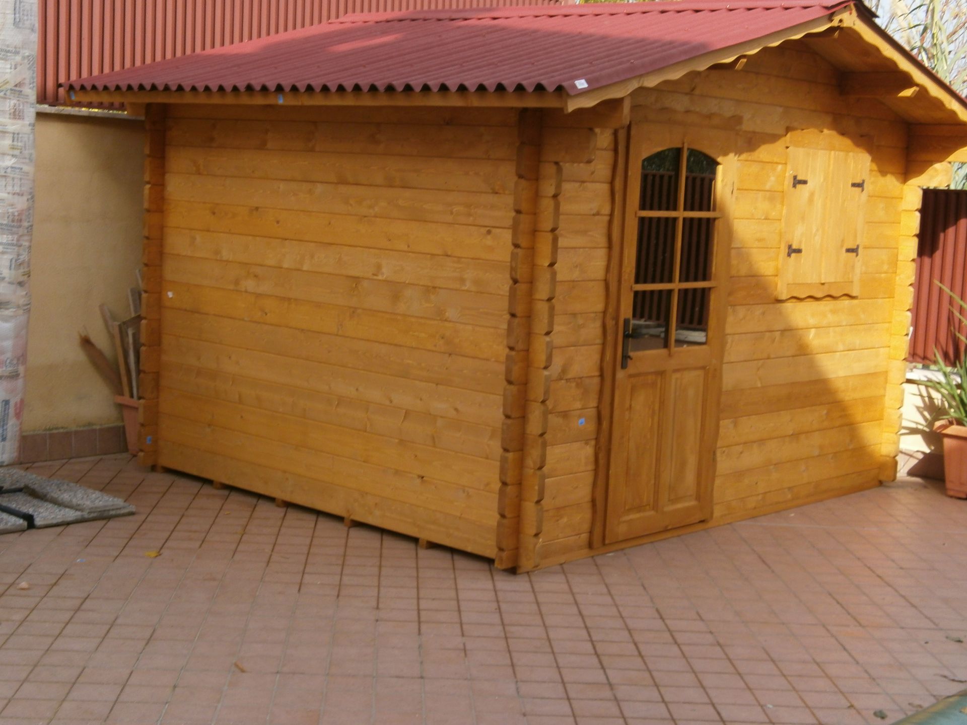 casetta in legno giardino