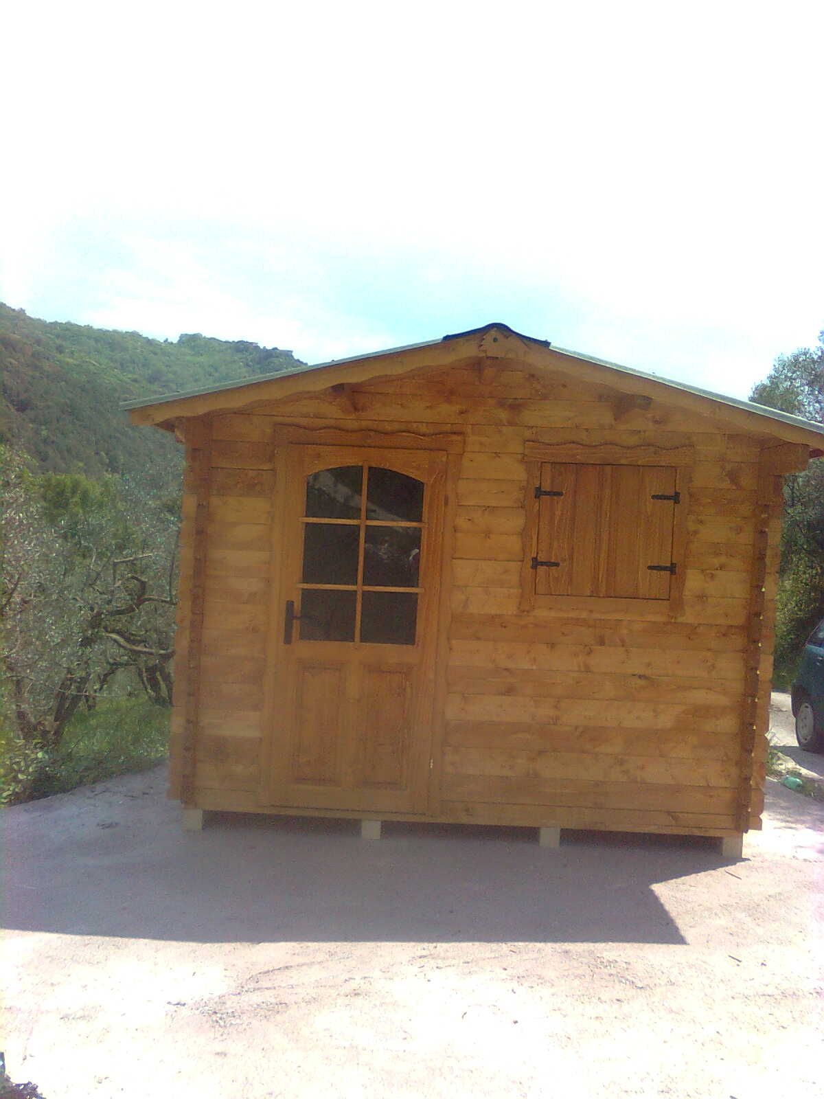 casetta in legno per giardino