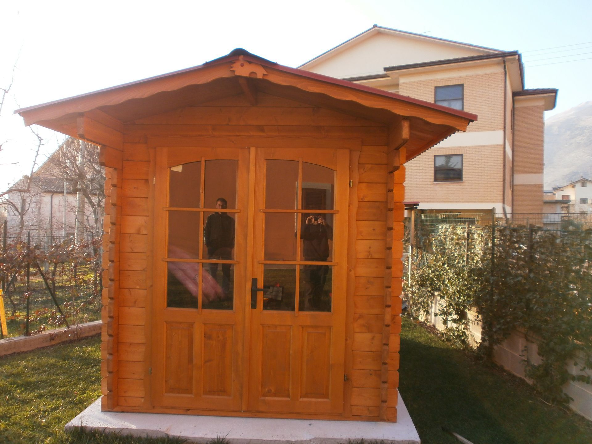 casetta in legno giardino