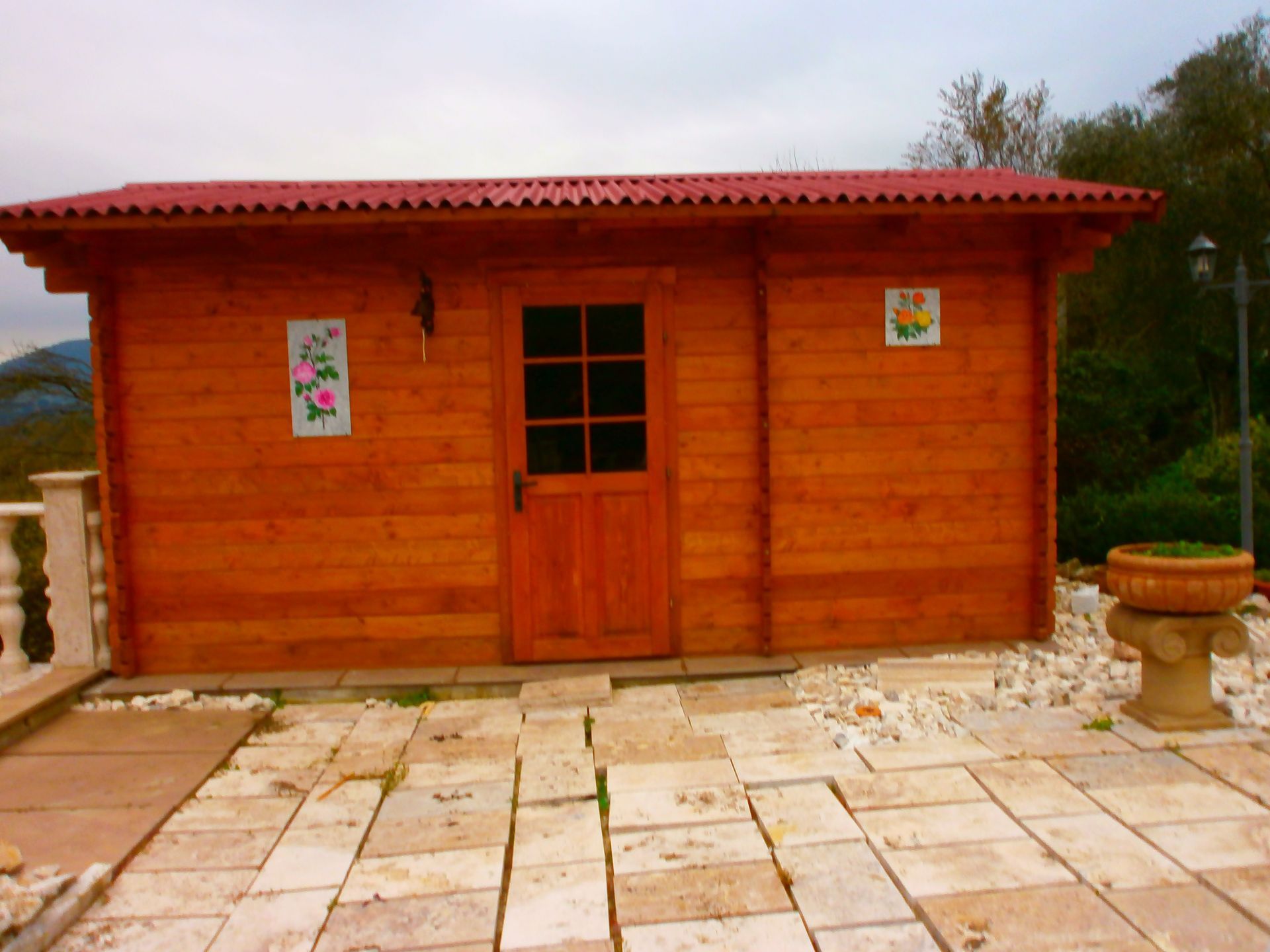 casetta in legno giardino