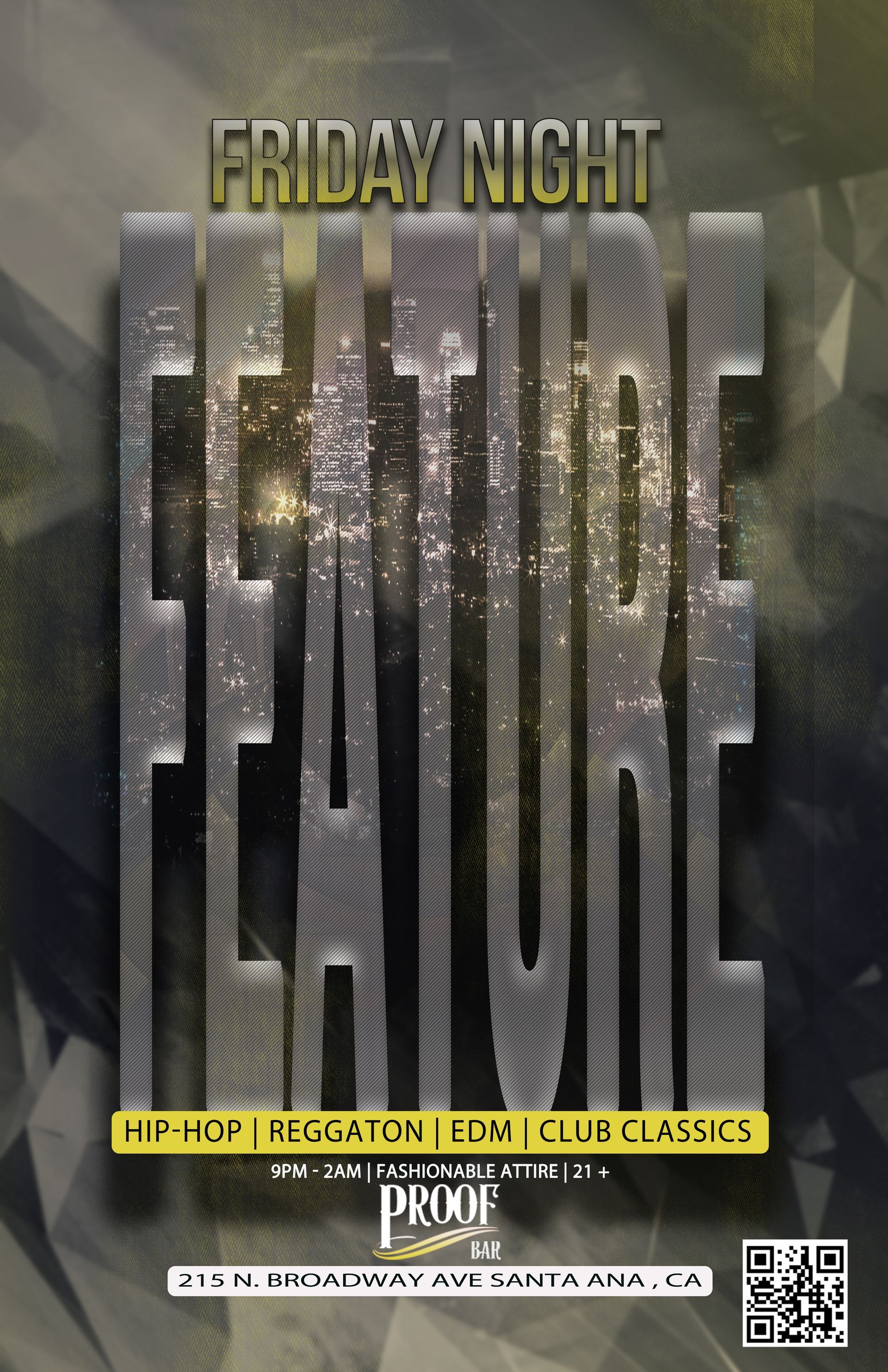 A poster for proof presents back in the alley