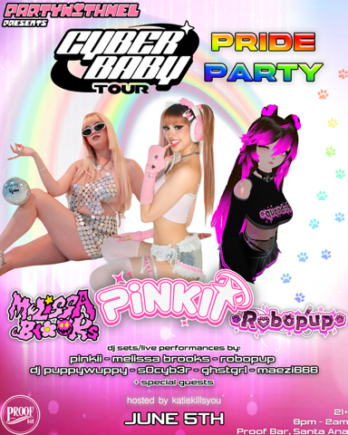 Monday Night poster for a music and comedy party