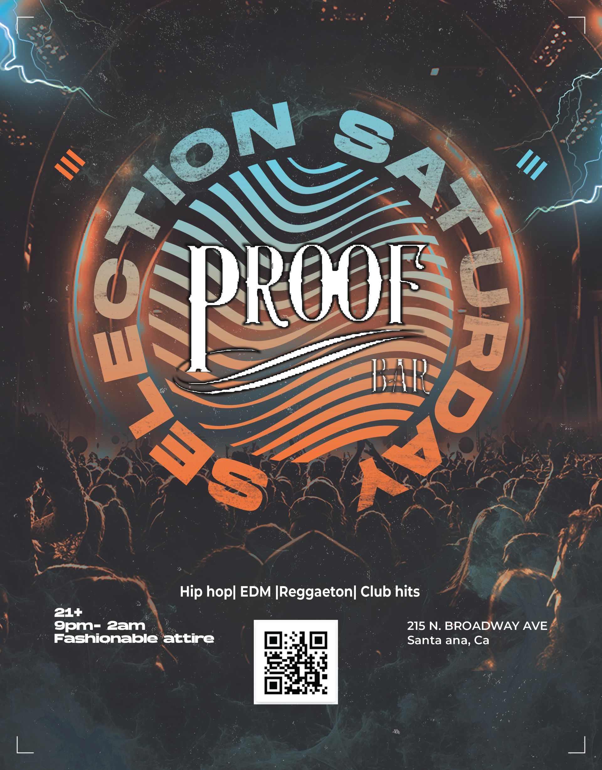 A poster for proof presents back in the alley