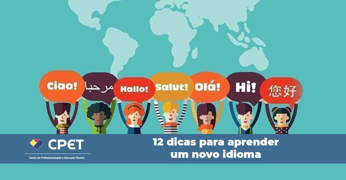 12 dicas para aprender um novo idioma