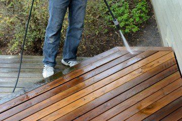 Deck Power Washing - Pressure Washing Service in Harbinger, NC