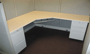 Used desk with droors