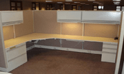 Large lighted cubicle