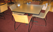 Used lunch table