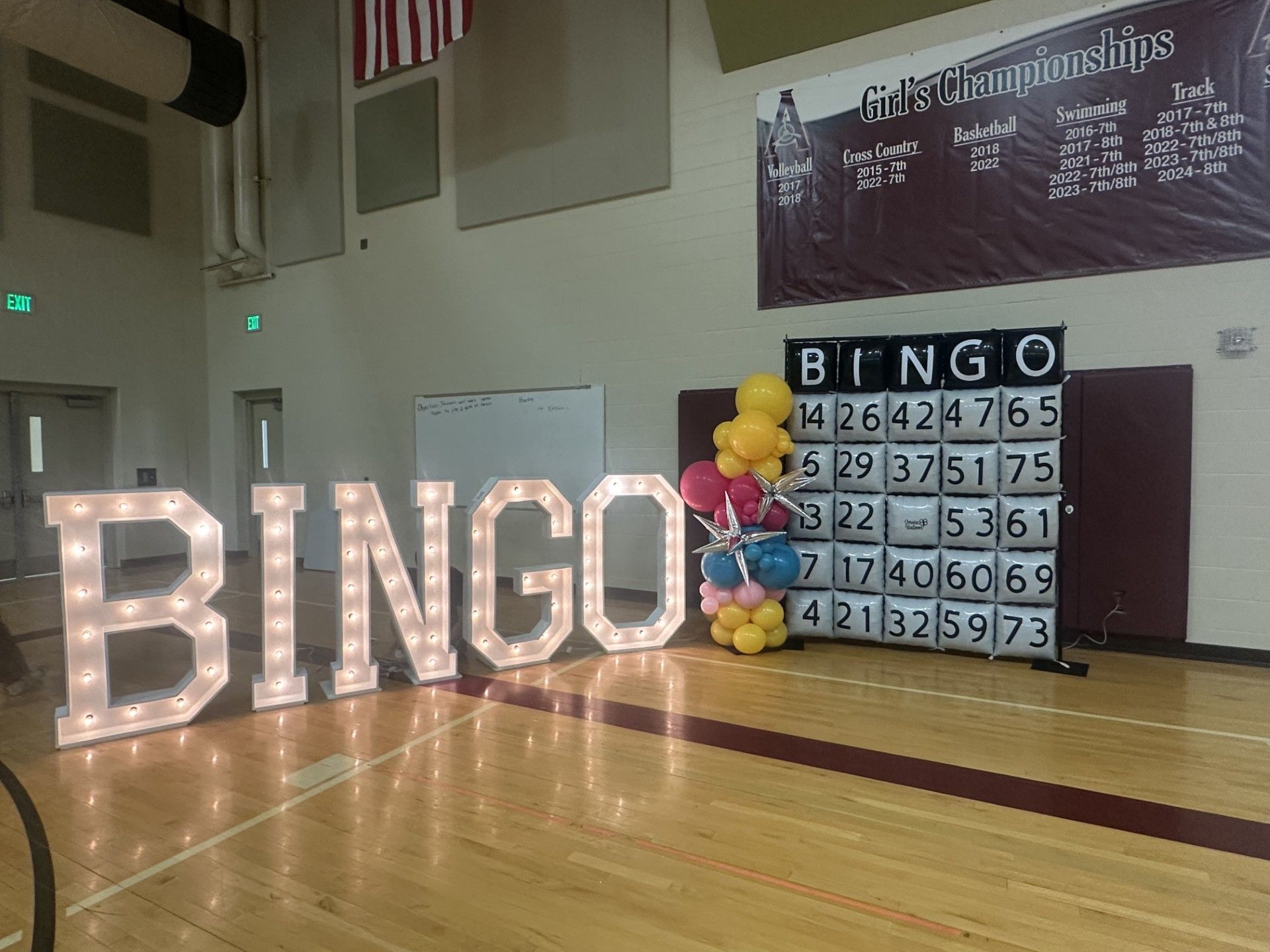 Lighted Marquee Letters
