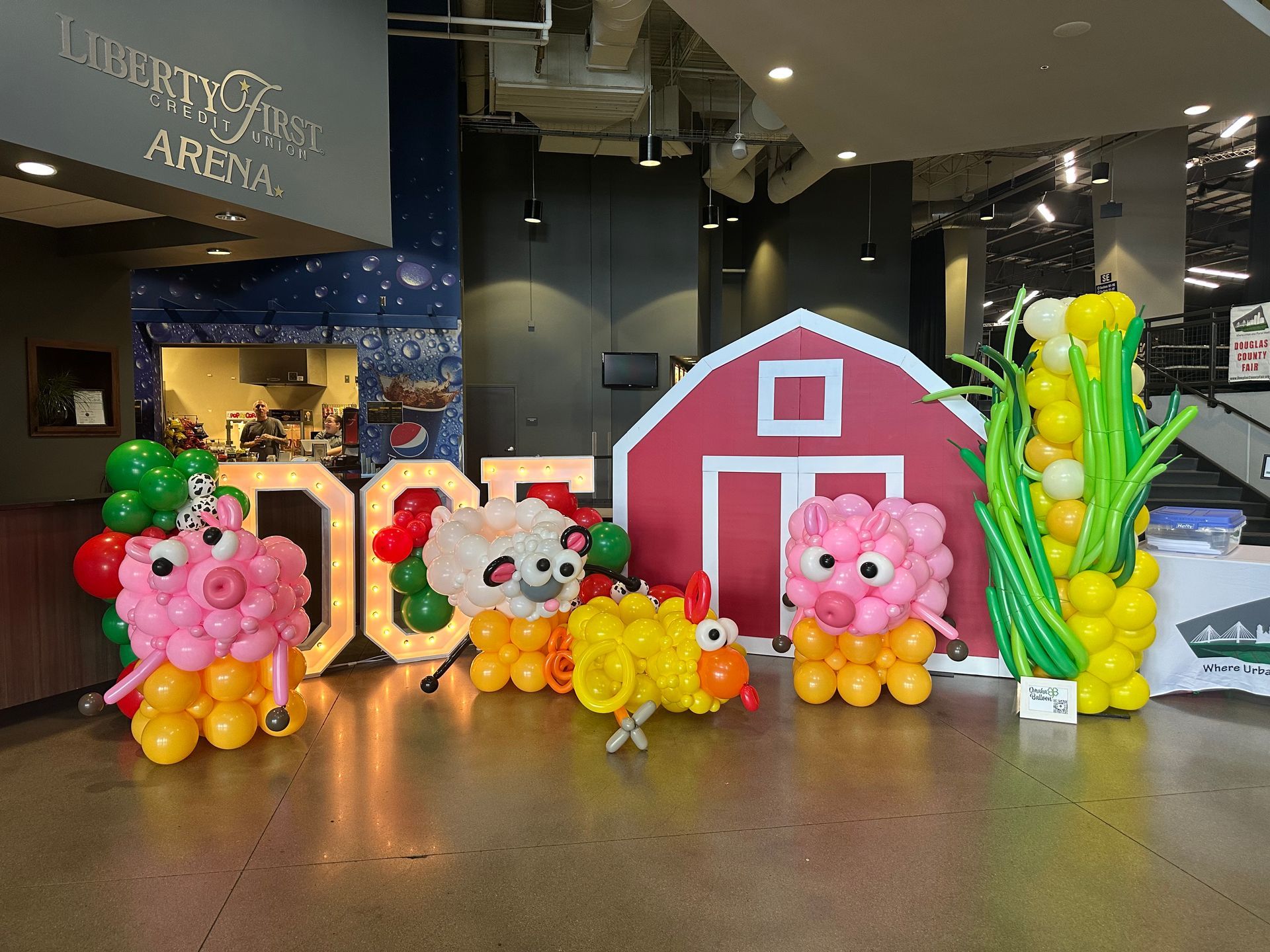 Farm Animal Costumes Pig Sheep and Chicken for the Douglas County Fair