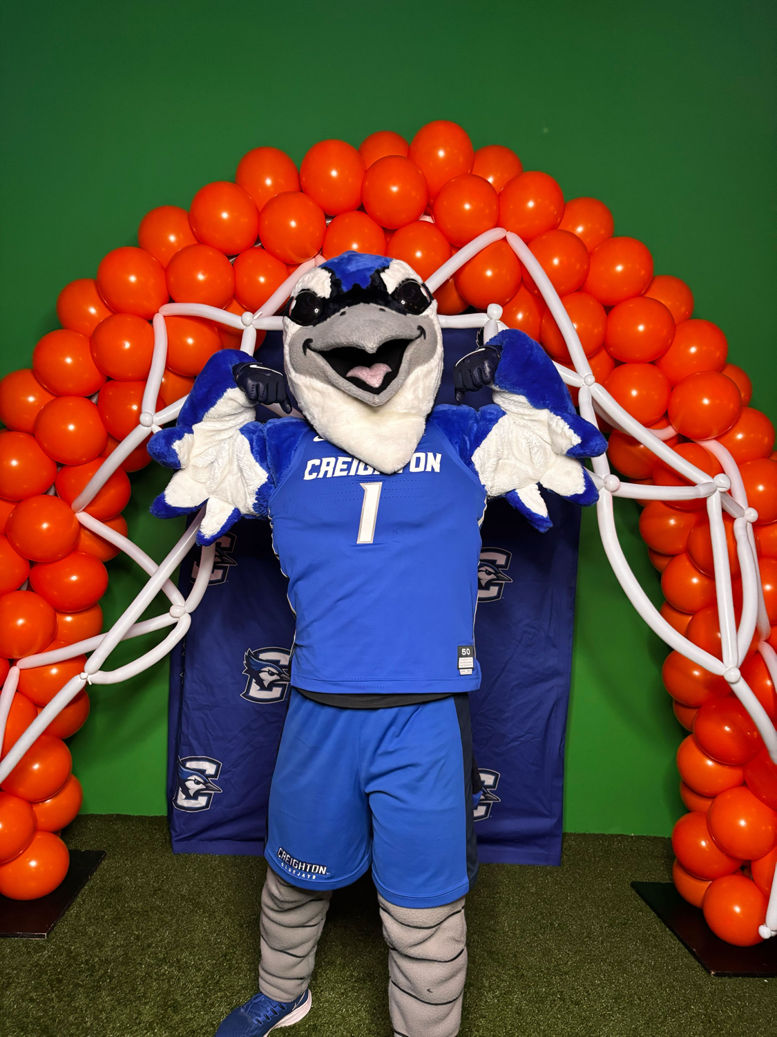 Creighton Blue Jay  Visit at Kipp