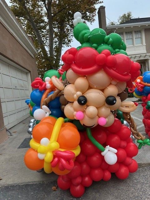Balloon Train Car