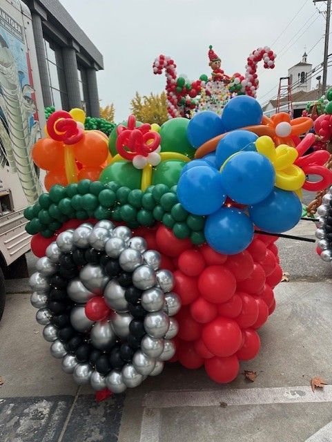 Balloon Train Car