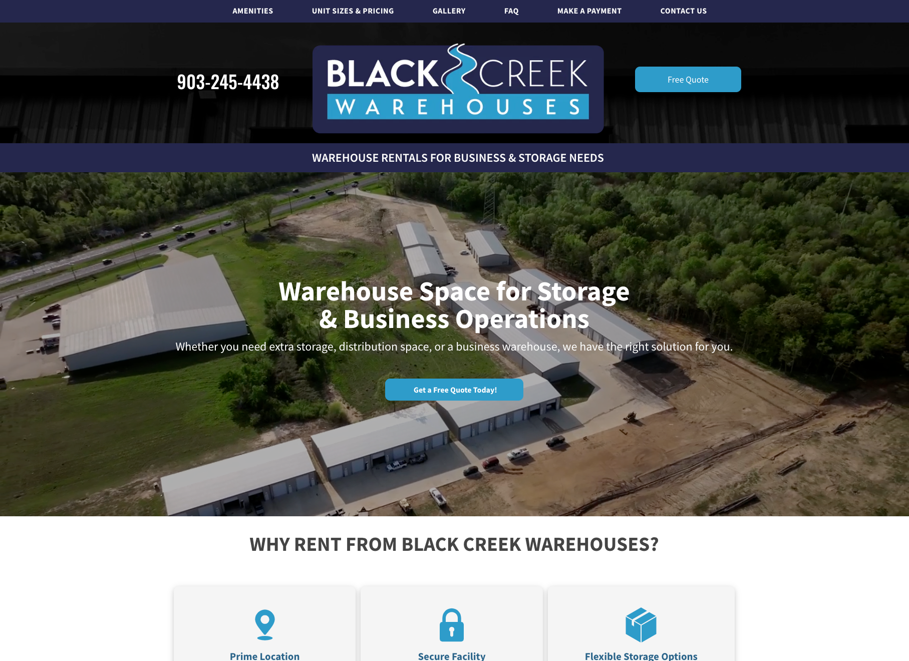A screenshot of the arrow foundation repair website