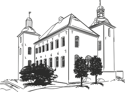 Zeichnung Wasserschloss Haus Neersdonk.