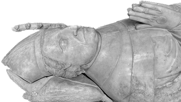 © Wikipedia | Erzbischof Wilhelm von Gennep († 15. September 1362)
Sein Grab im Kölner Dom ließ er zu Lebzeiten errichten.