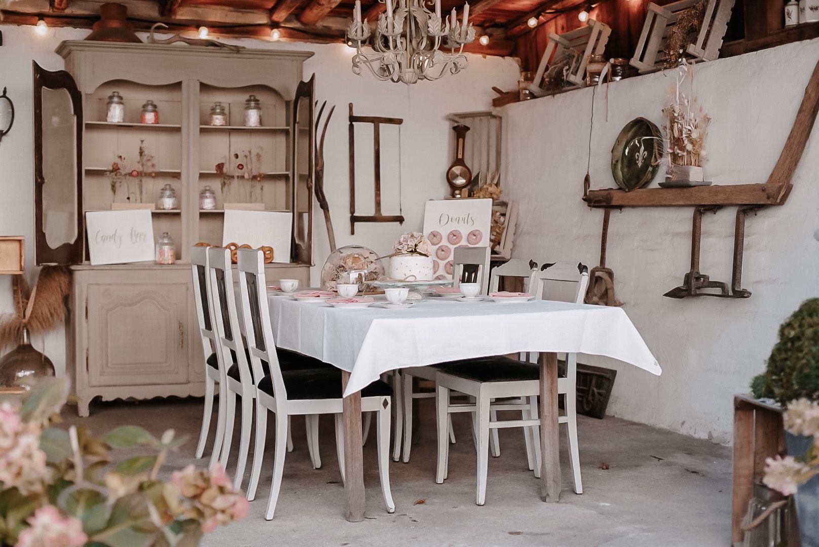 Blick in die Remise aus Haus Neersdonk