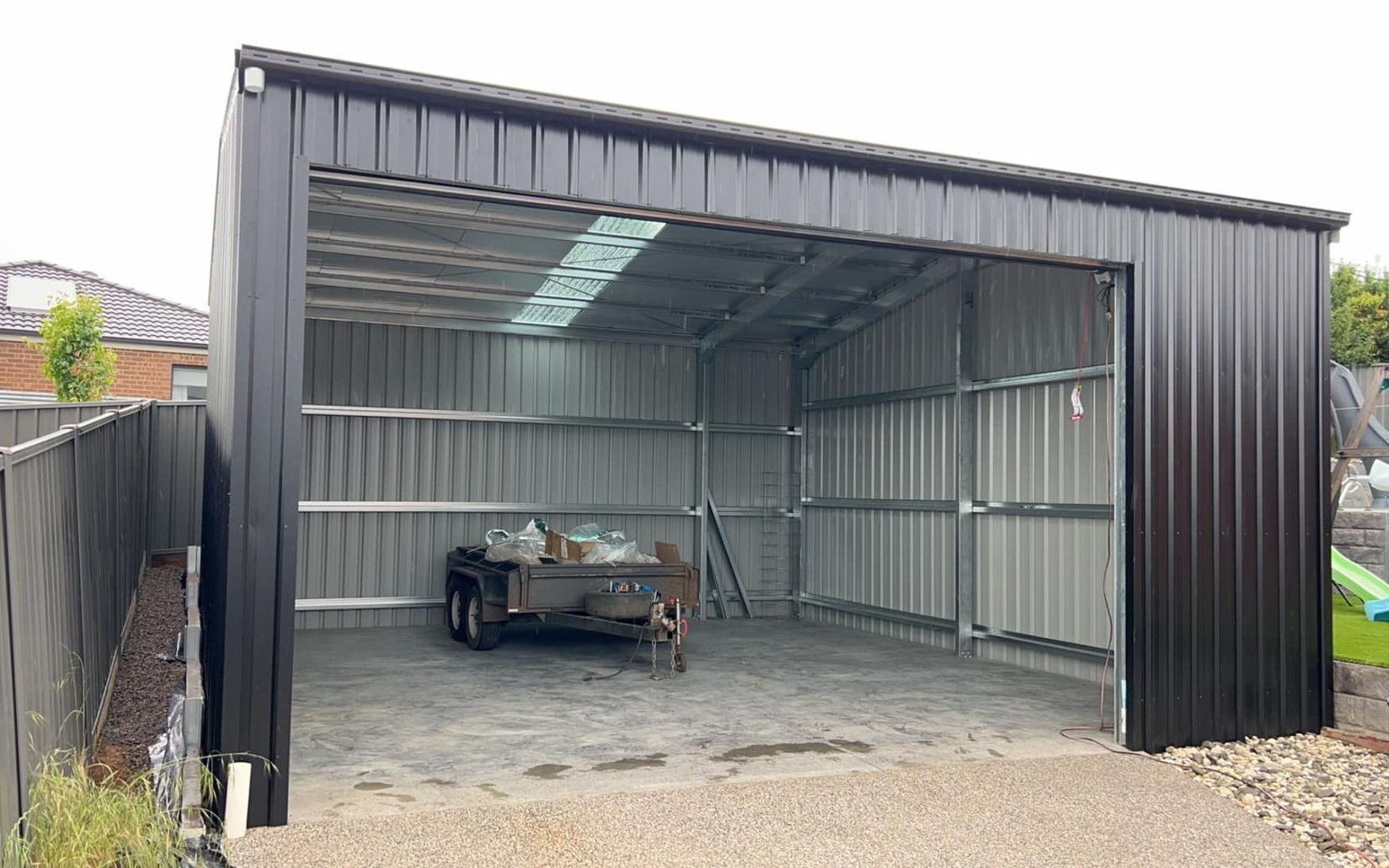 A picture of a Custom built storage shed in Townsville
