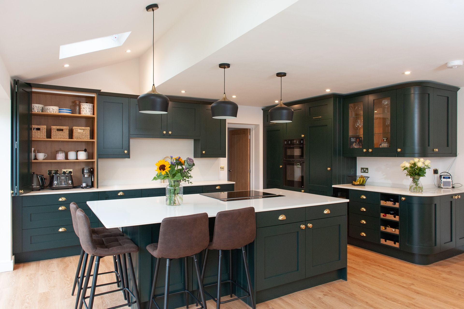 Martin Weaver Design, Modern Cotsowld kitchen design for Mr & Mrs K