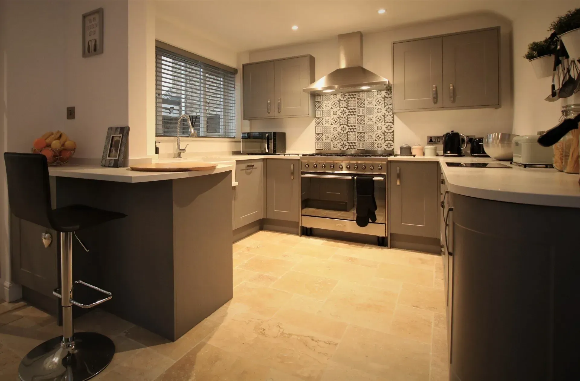Martin Weaver Design, cool and stylish kitchen design for Mrs & Mrs C