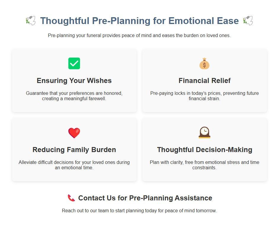 Thoughtful Pre-Planning for Emotional Ease