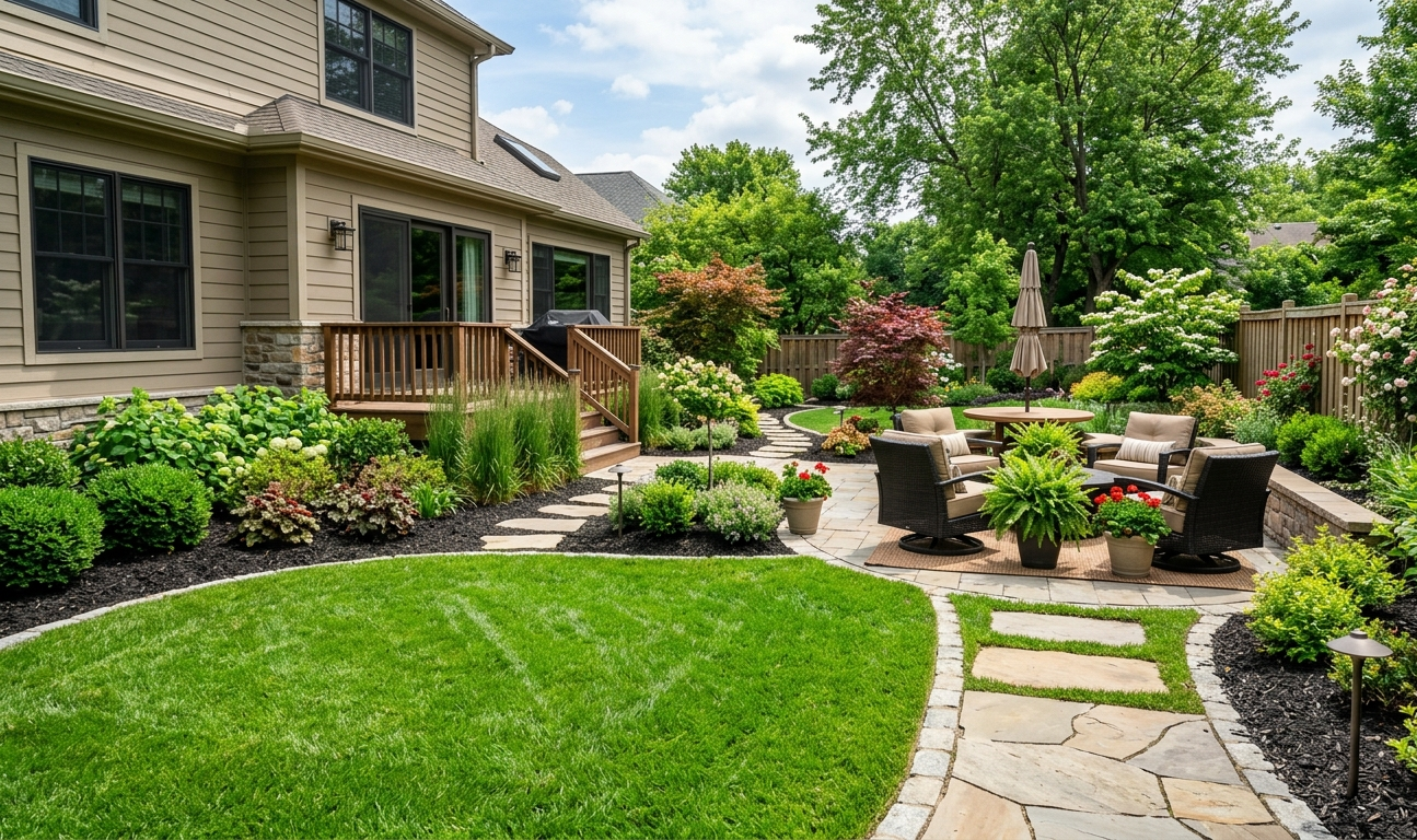 Professional residential landscape project