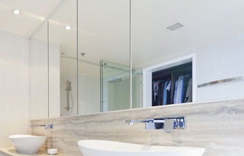 Mirror Repair — Mirror Inside the Bathroom in Yorba Linda, CA