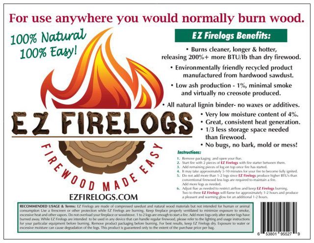 Welcome to EZ Firelogs | New Hampshire