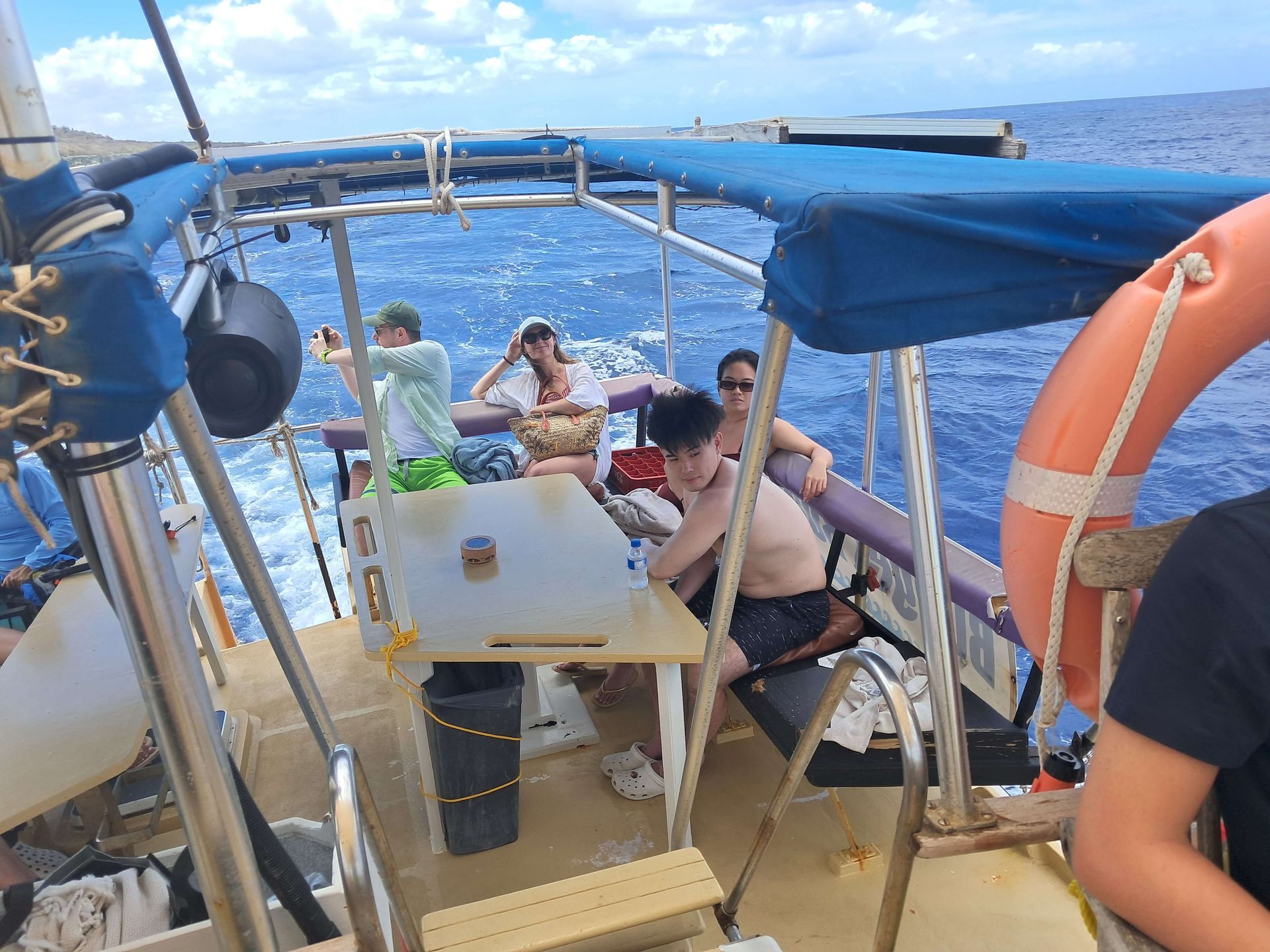 Boottocht Curacao - relaxen aan dek