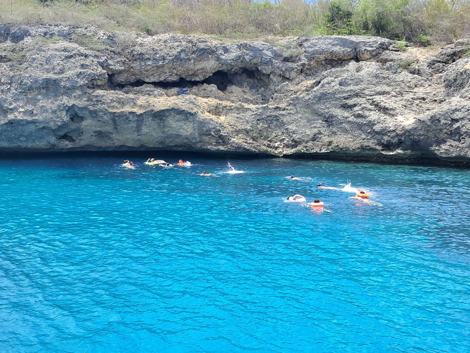 Blauwe Kamer Curacao - ingang 
