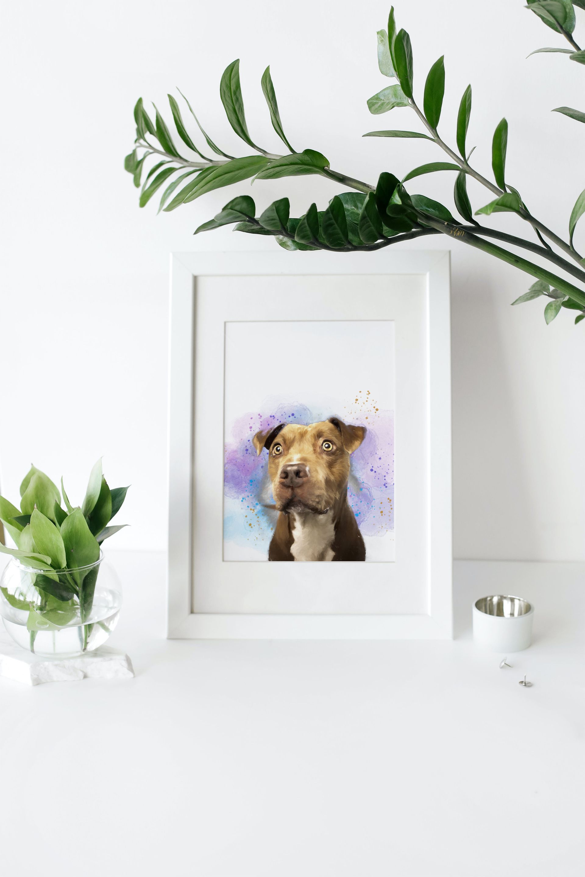 ritratti di cani in studio
ritratti di cani con cornice
ritratti di cani acquerello
