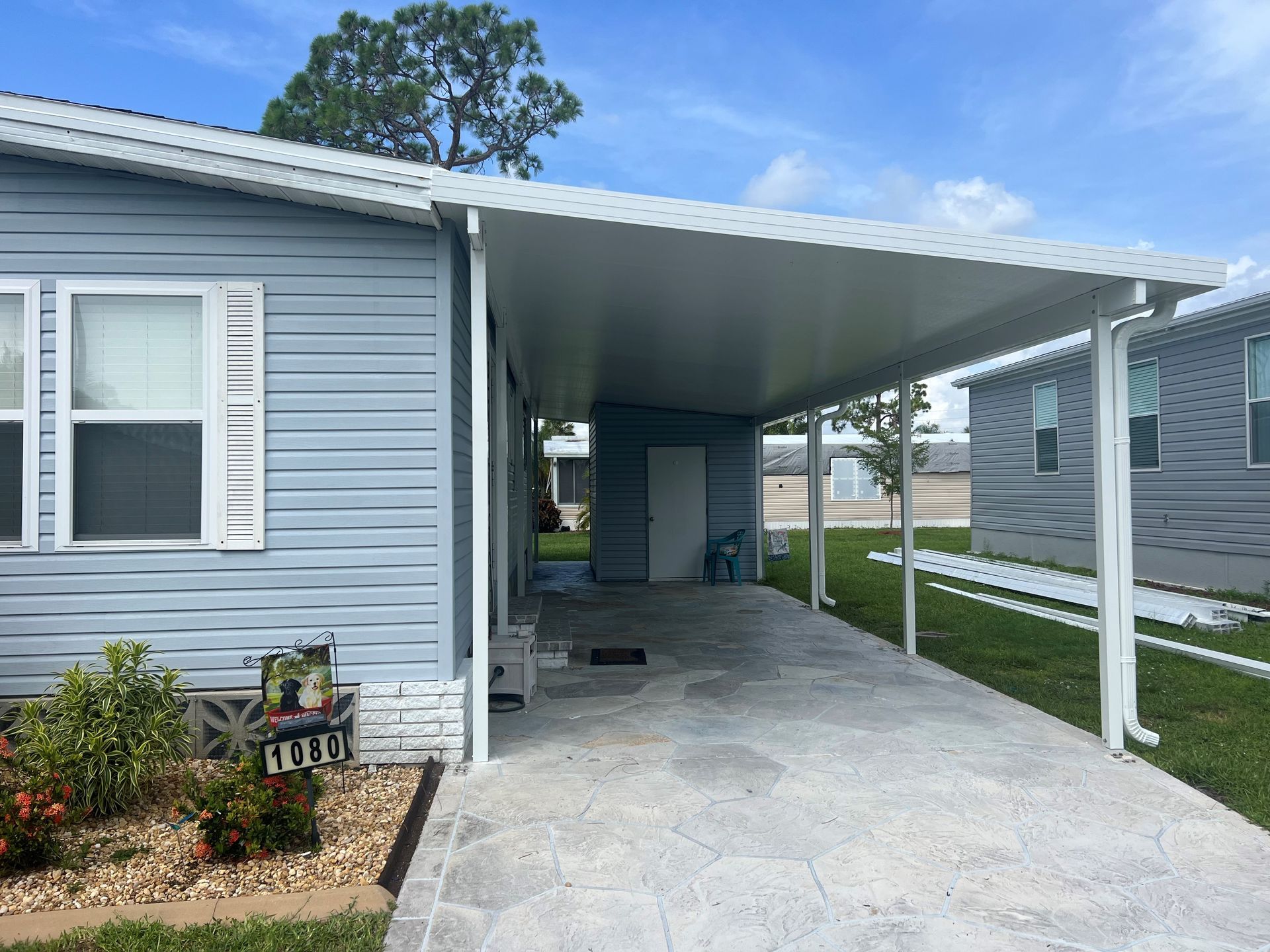 Wooden Carport – Sarasota, FL – A-Team Construction