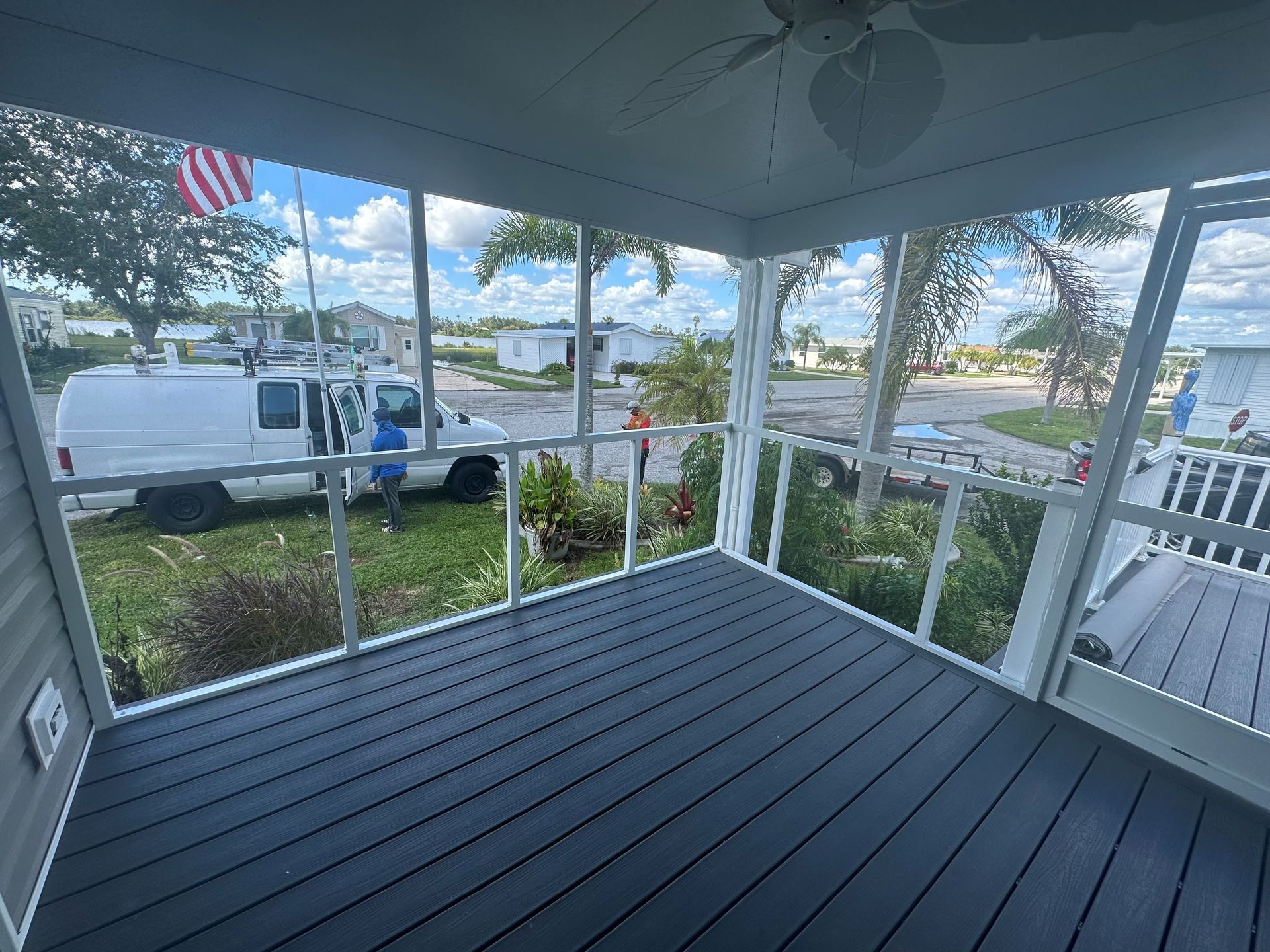 Lanai Screen – Sarasota, FL – A-Team Construction