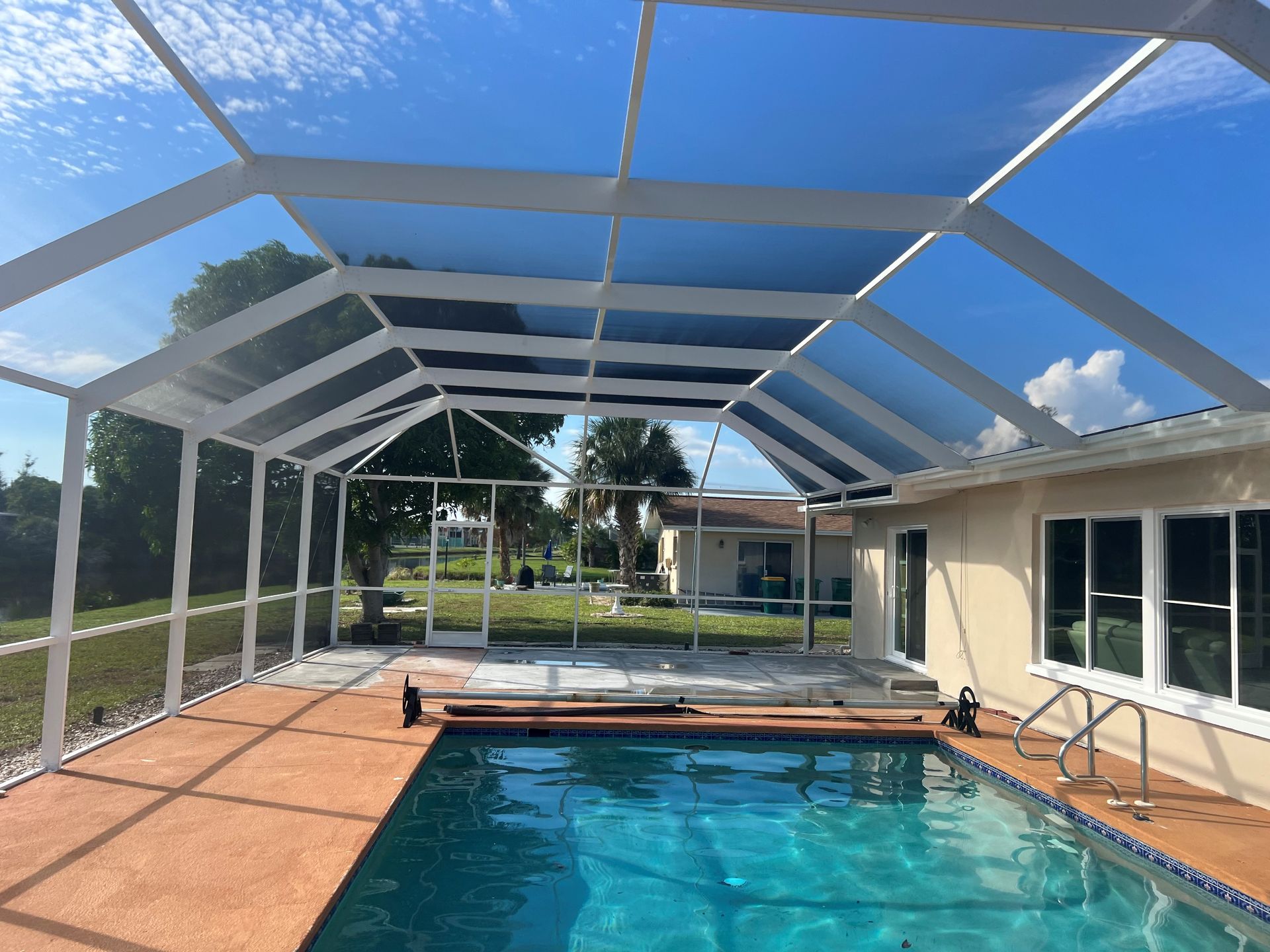 Residential Lanai Enclosure – Sarasota, FL – A-Team Construction