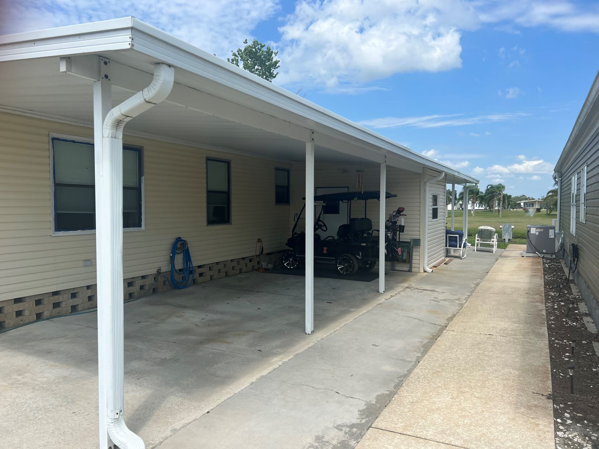 Wide Carport – Sarasota, FL – A-Team Construction