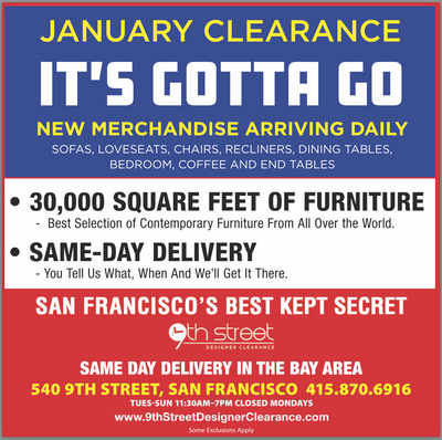 Contemporary Furniture Store, 9th Street Designer Clearance