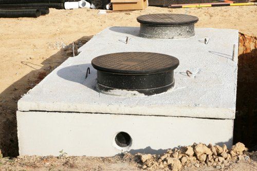 Concrete Septic Tank Installation