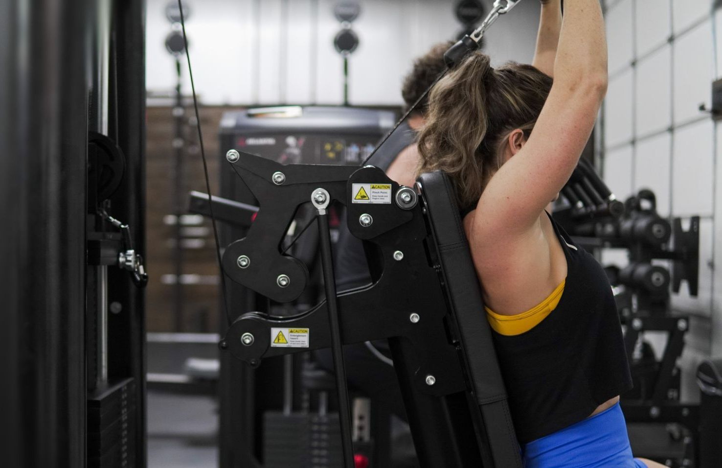 woman working out

