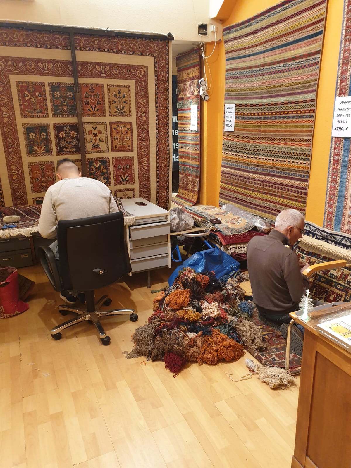 fachmännisches Service für Orientteppiche