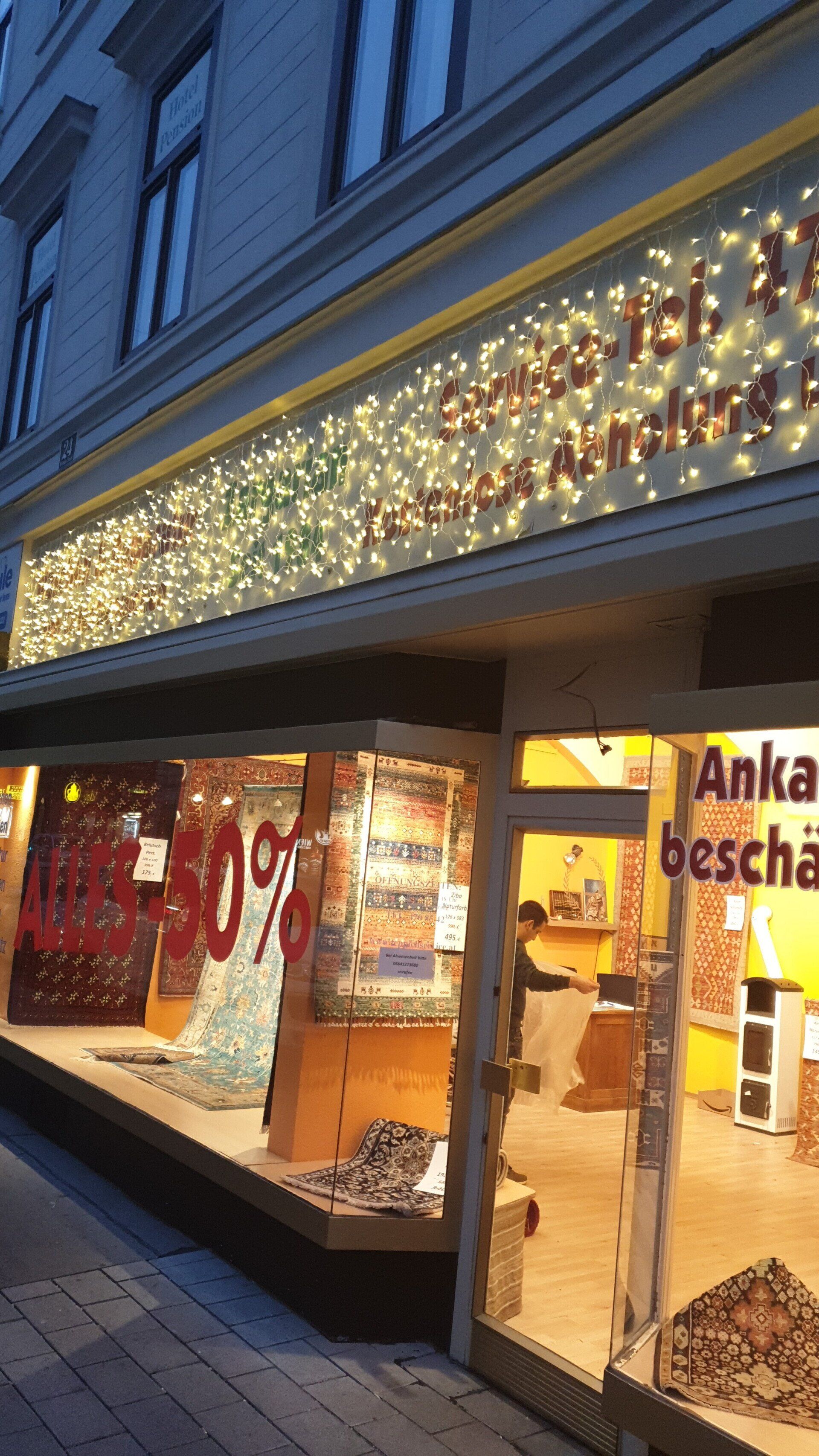 Unser Geschäft in der Westbahnstraße 24, 1070 Wien