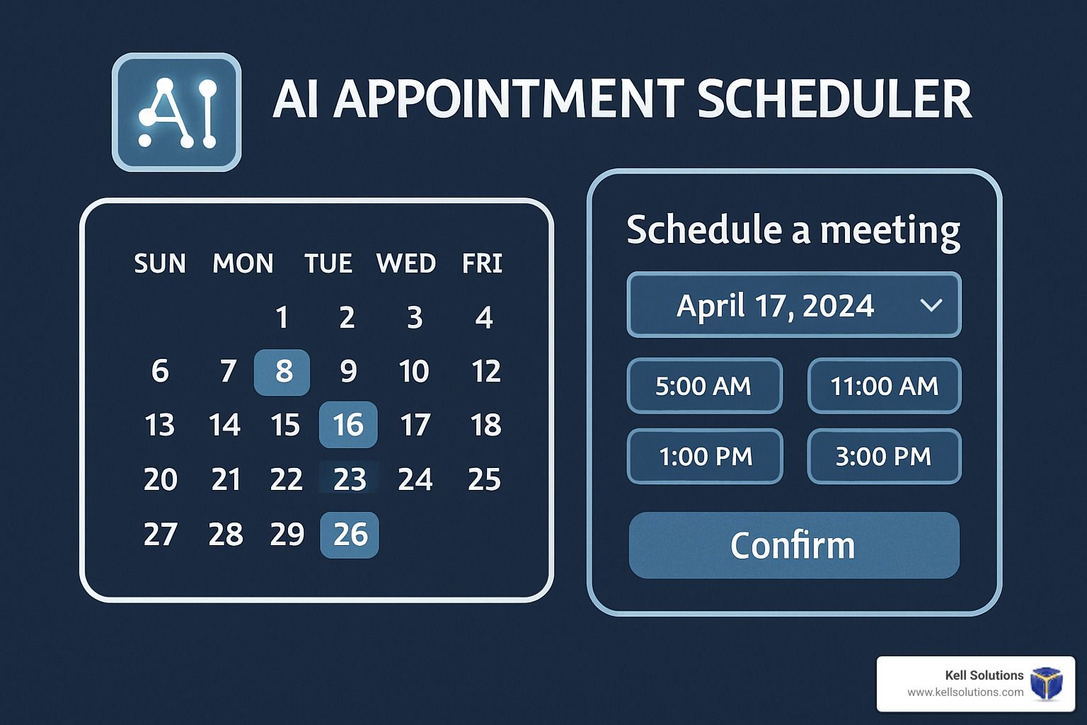 AI appointment scheduler - AI appointment scheduler