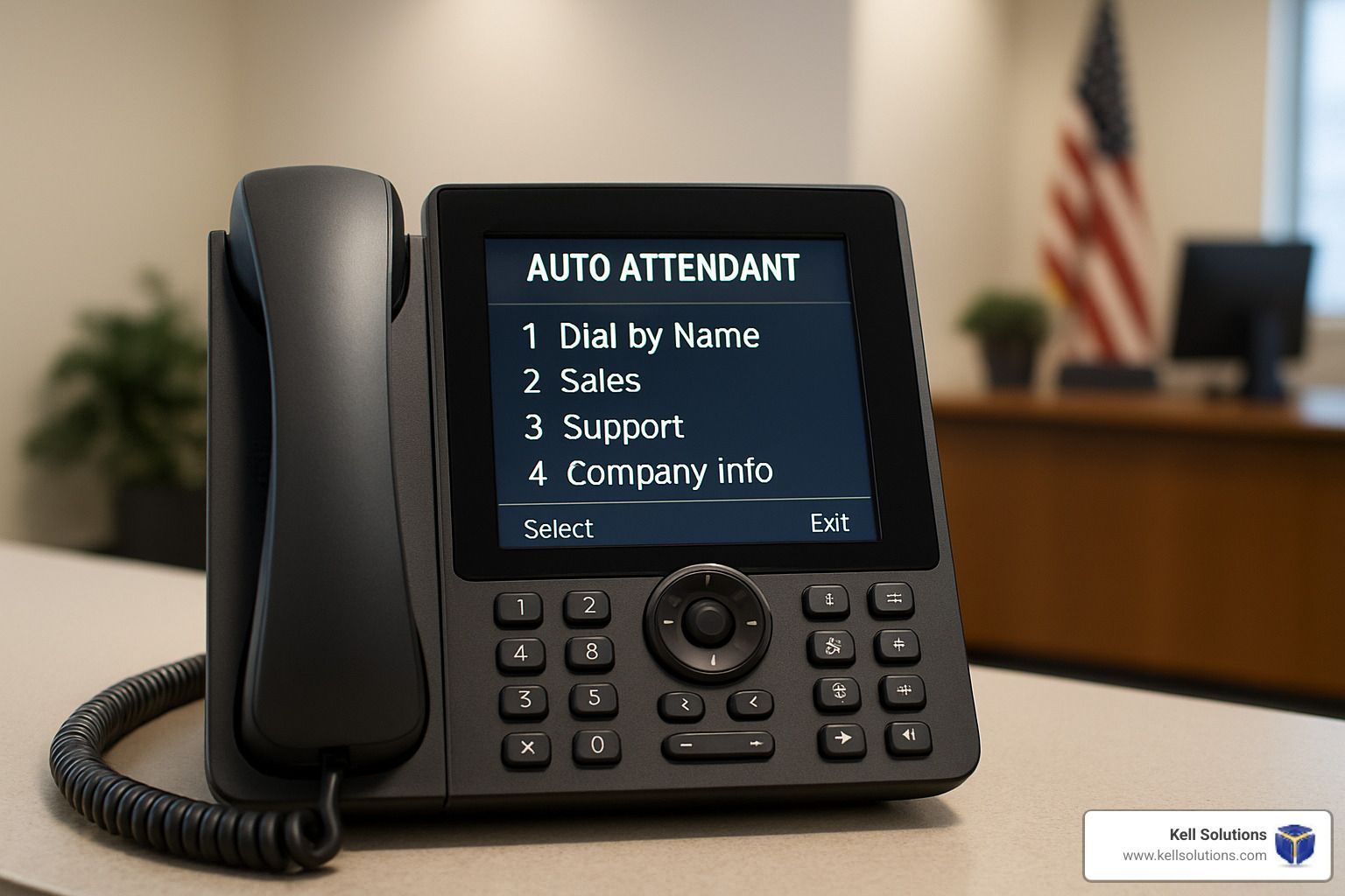 phone system with auto attendant - auto attendant