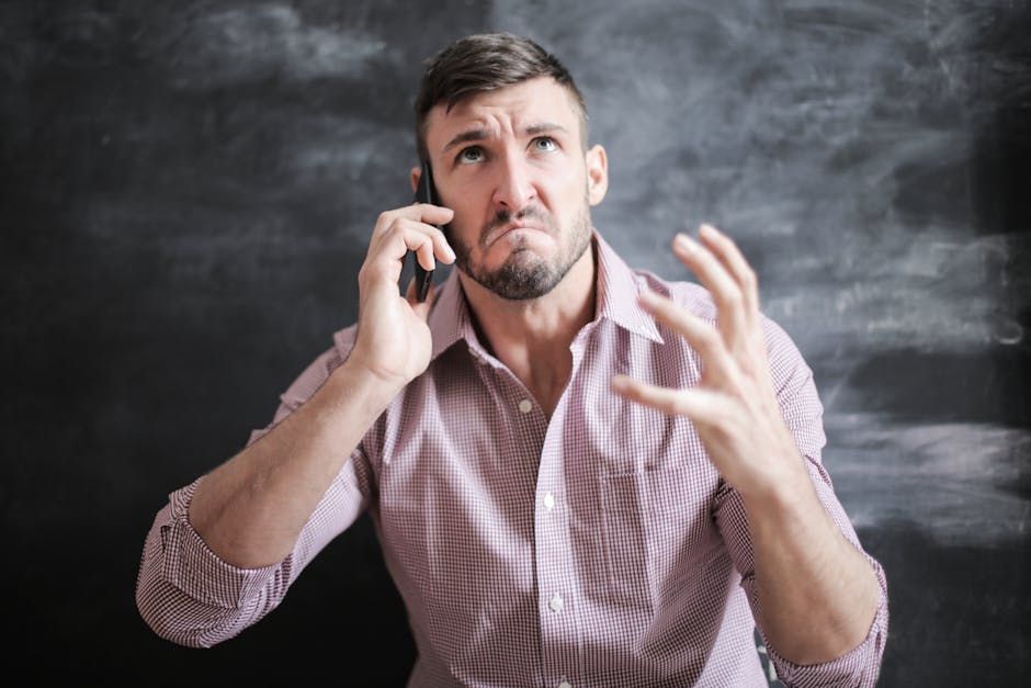 frustrated caller on hold - AI powered call routing