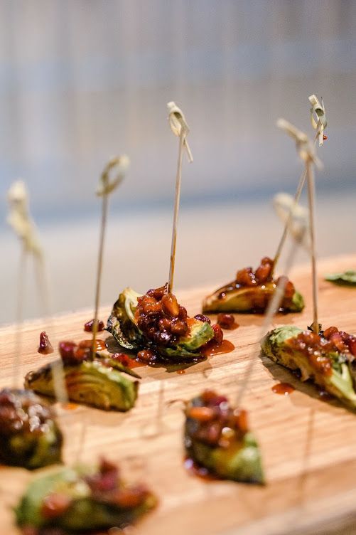 Small canapés by High End Corporate Caterer in Maryland