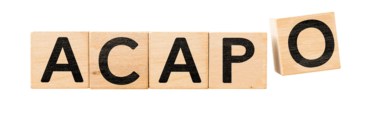 ACAPO, Holzbau, Logo