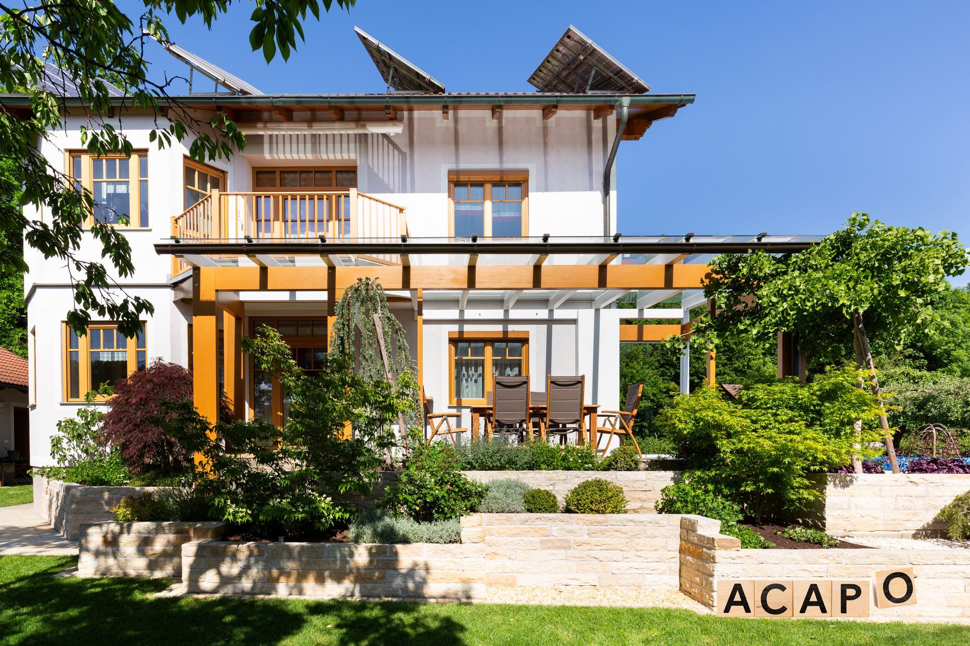 ACAPO, Holzbau, Projekte