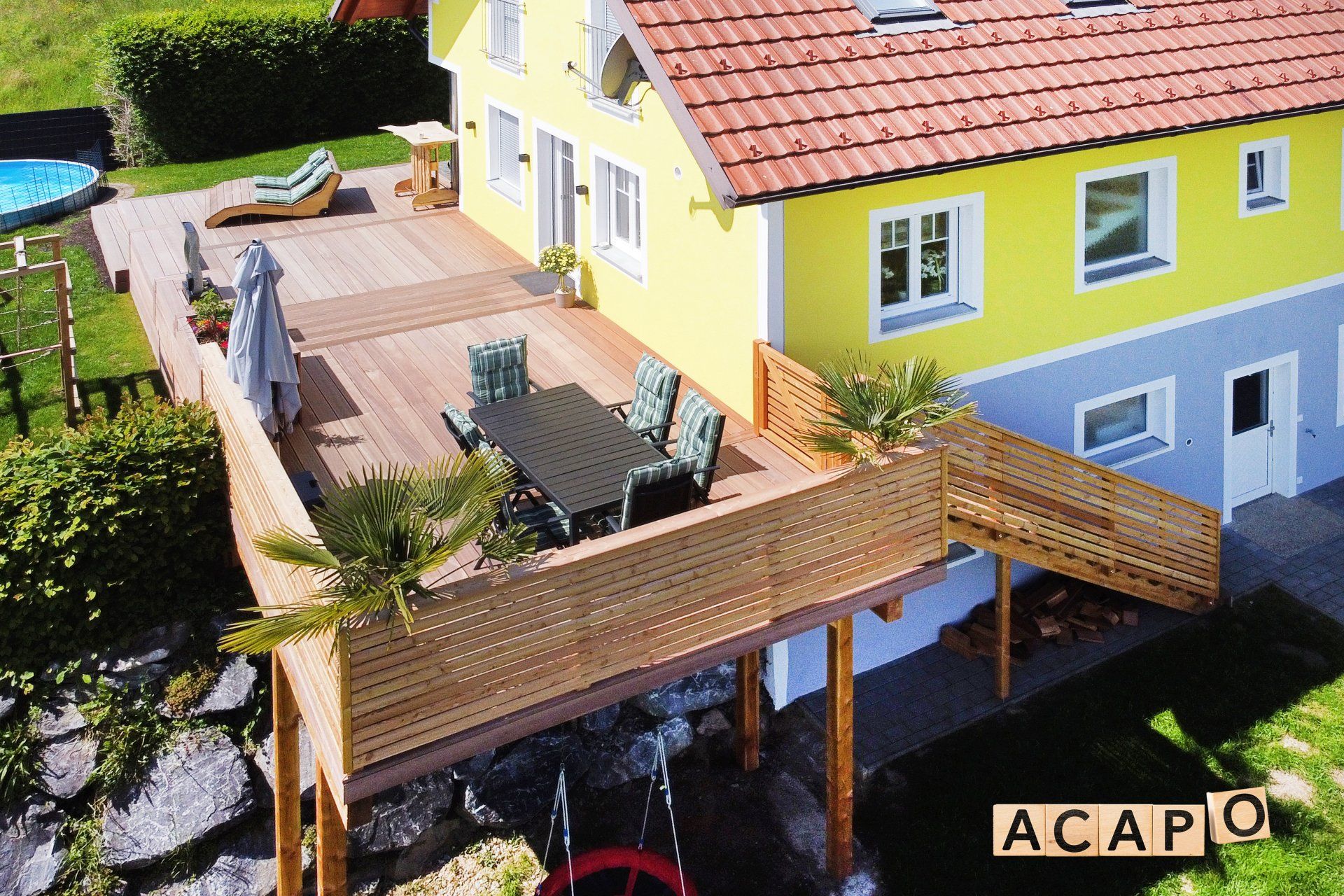 ACAPO, Holzbau, Projekte