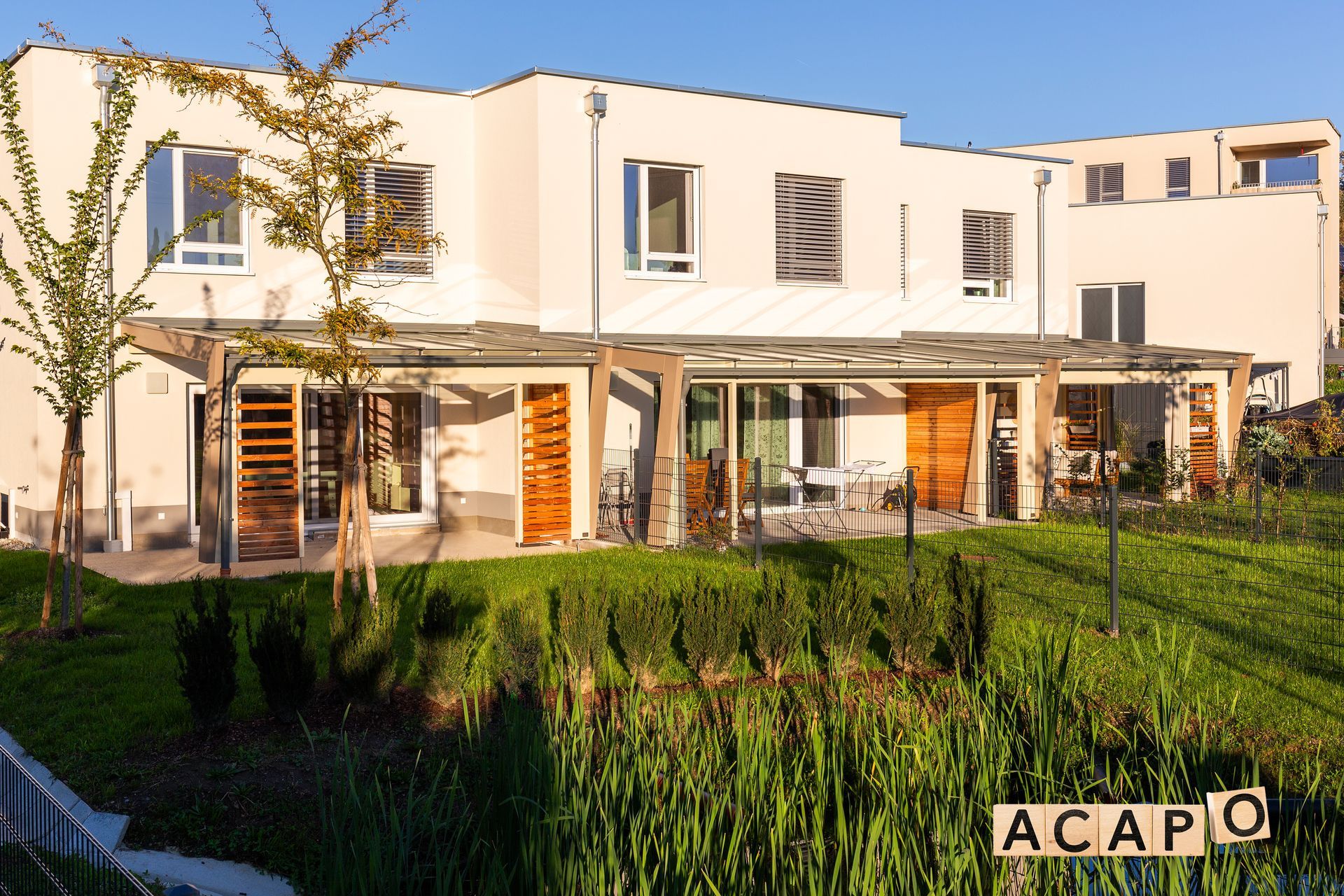 ACAPO, Holzbau, Projekte